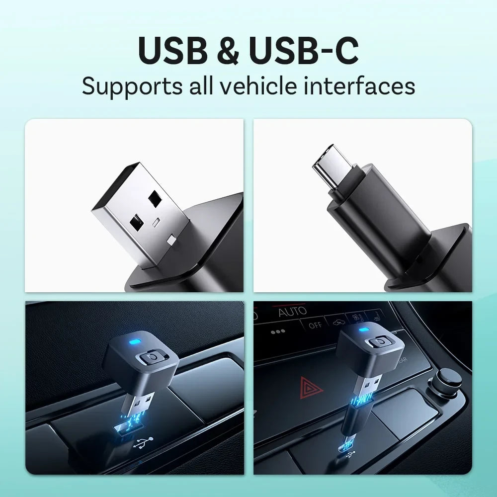 Adattatore Wireless CarPlay Android Auto